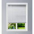 White Faux Wood Blinds T688584