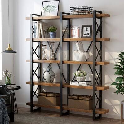 Metal Etagere Bookcase F2661