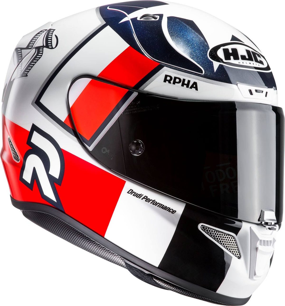 XL White Red Blue Helmet M486820