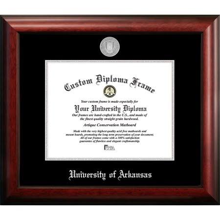 Silver Embossed Diploma Frame Y963