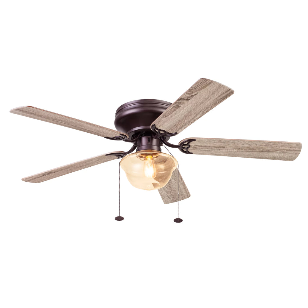 Bronze Indoor Ceiling Fan with Light N2461