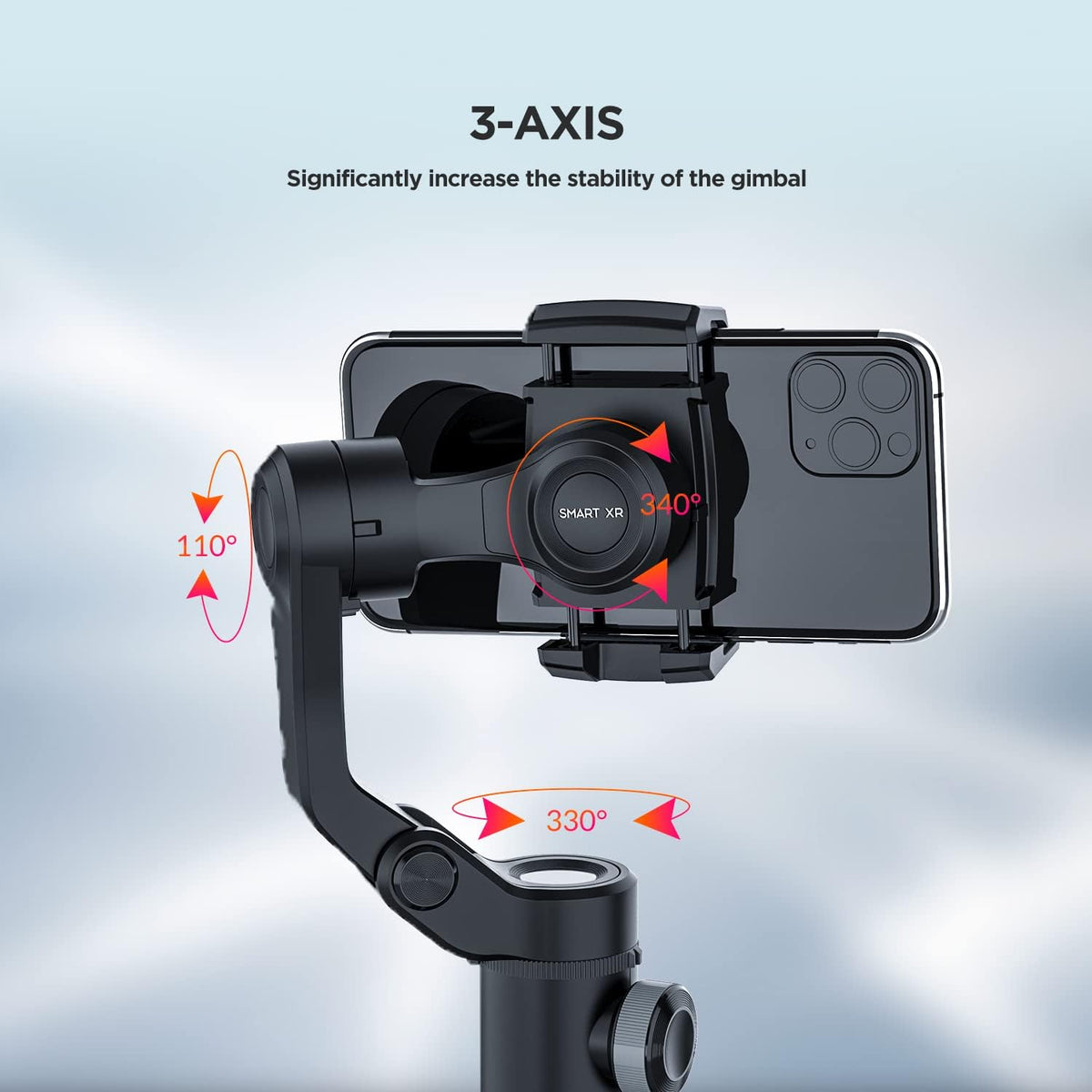 3-Axis Gimbal Stabiliser with Tripod F654473