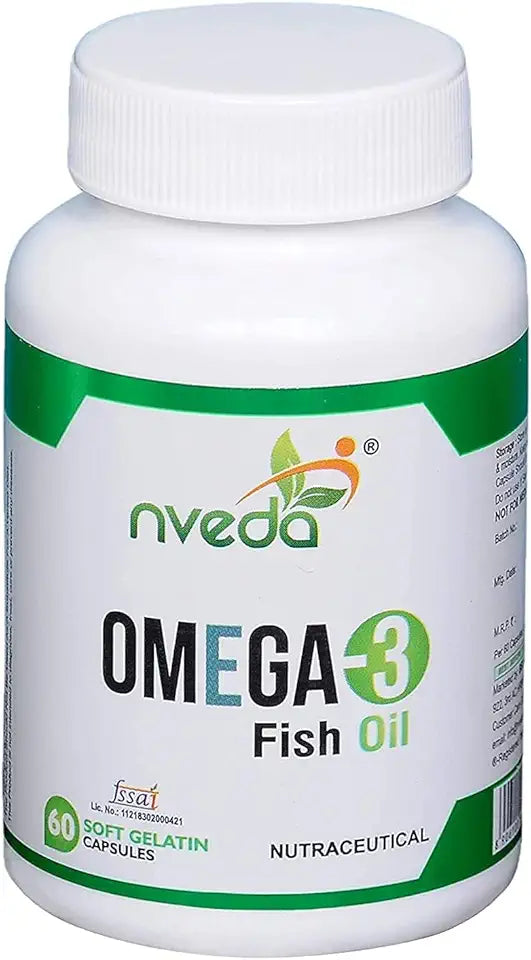 Omega 3 Fish Oil 1000 mg 60 Softgels O16622