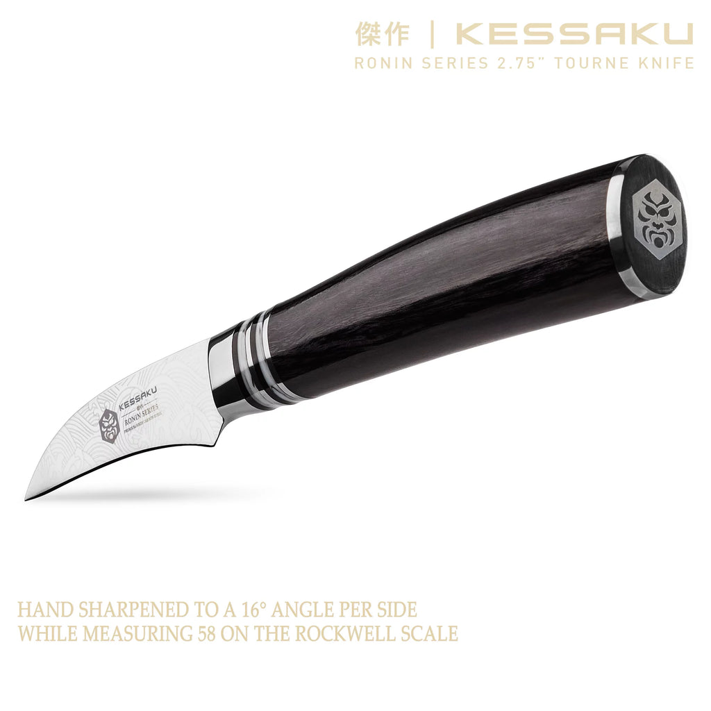 2.75-Inch Bird's Beak Paring Knife High Carbon Stainless Steel Pakkawood Handle L422659