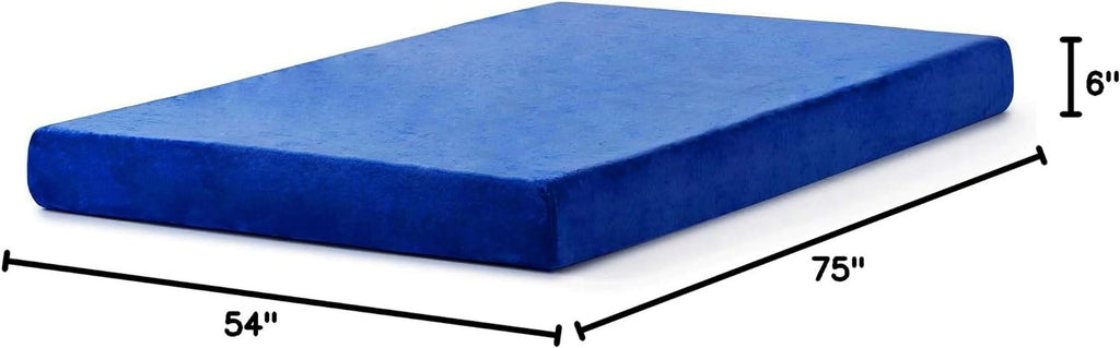 Kids Youth Full Size 6-inch Gel Memory Foam Mattress R4314