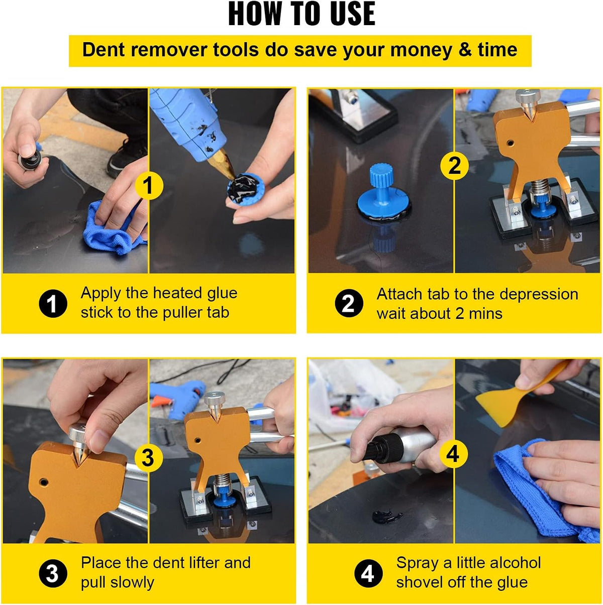 89 Pcs Paintless Dent Repair Kit I466692