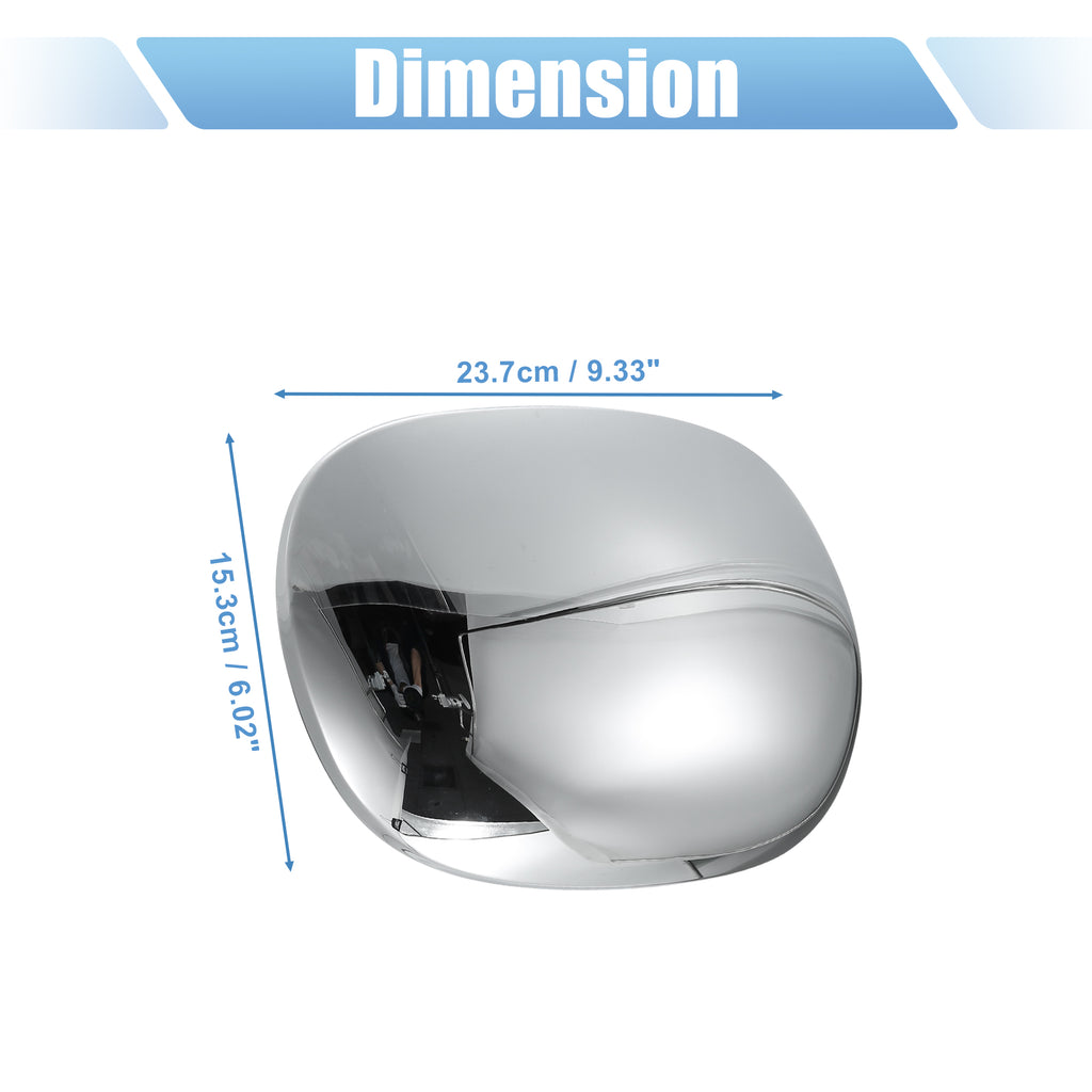 Pair Chrome Plated Power Mirror Cover Cap for Lincoln Navigator 1998-2002 for Ford F-150 1997-2003 F90936