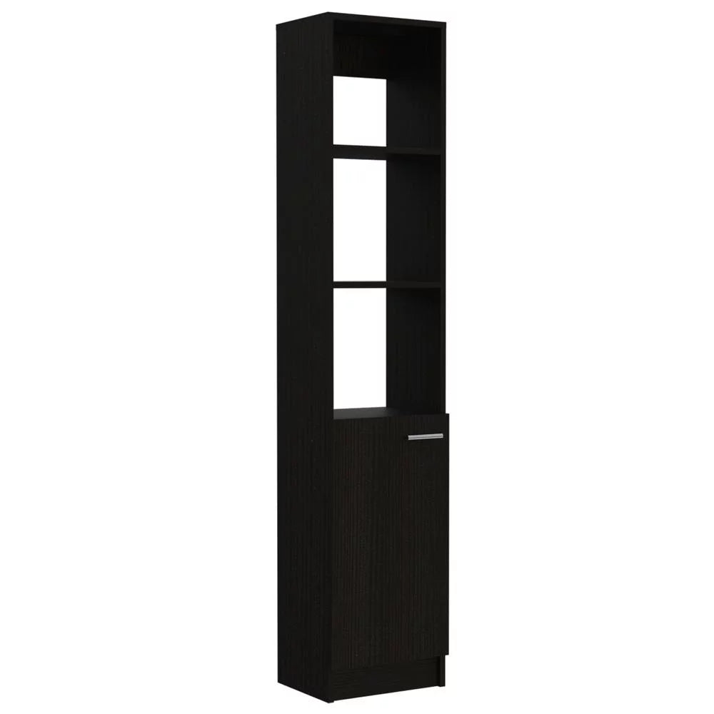 Black Single Door Cabinet K81006