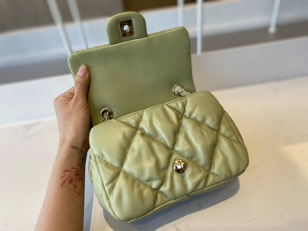 Green Small Flap Bag H4073