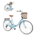 26-Inch 7-Speed Women's Bike with Front Basket V81070