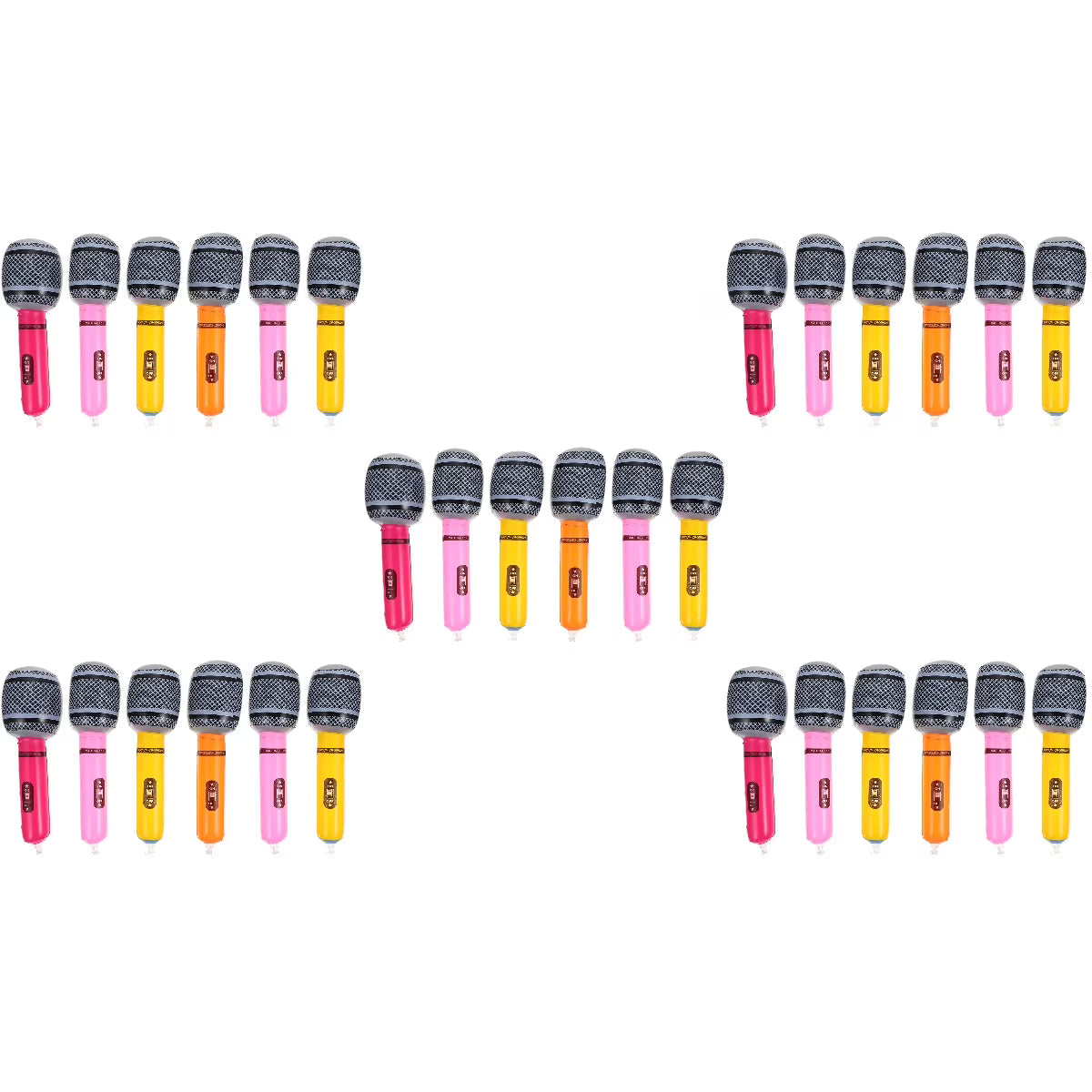 30 Pcs Inflatable Microphone Toys N803
