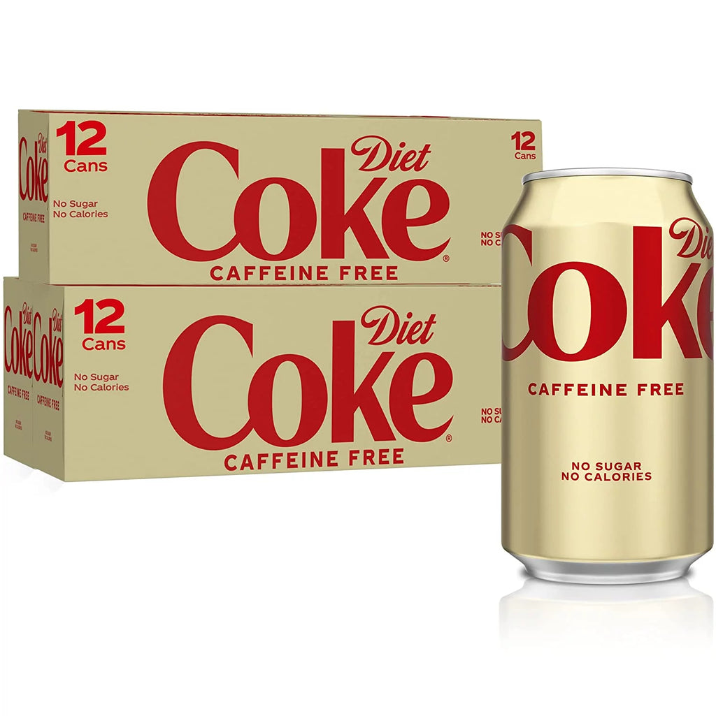Caffeine-Free Soda 12oz Cans Pack of 48 Y816