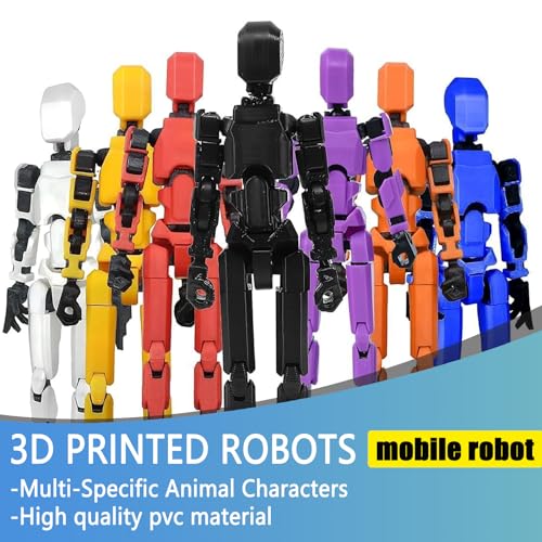 9 pcs 3D Printed Action Figure F32318