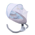 Blue Foldable Infant Swing Chair with Music Remote Control M208806