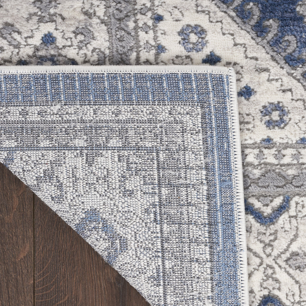 Persian Grey/Navy 8x10 Area Rug S124784