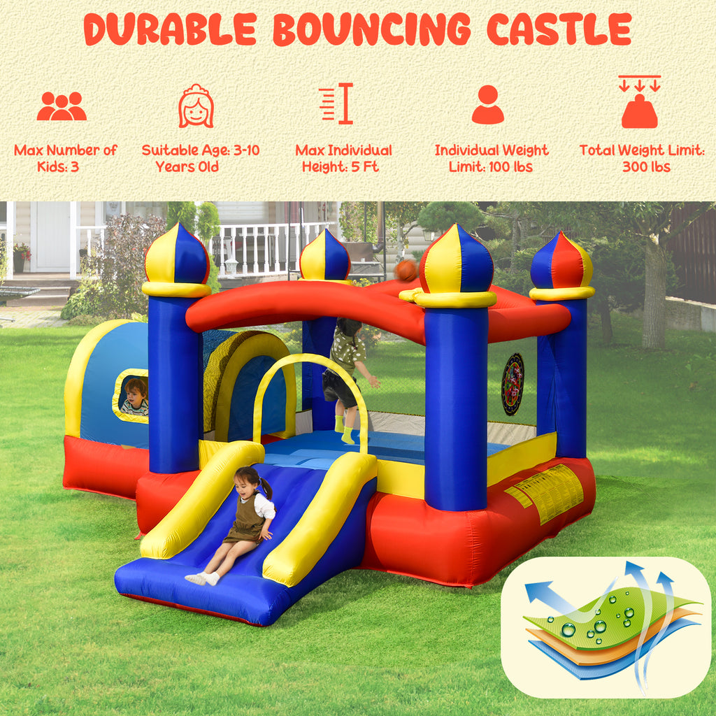 Kids Inflatable Bounce House Jump Bouncer O8374