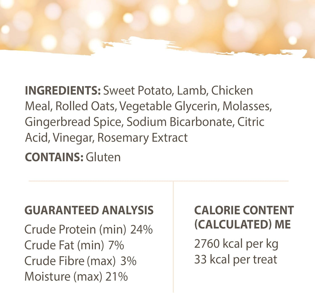 Protein Holiday Cookie Gingerbread & Lamb 270 GRAMS T452092