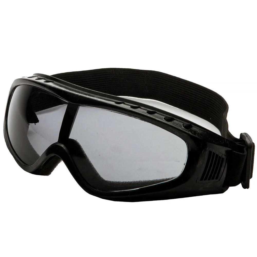 Matte Black Motorcycle Half Helmet with Goggles G793