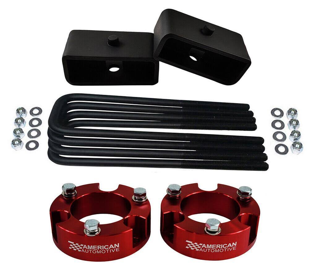 2.5x22 Front + 2.5x22 Rear Blue Leveling Lift Kit Y498
