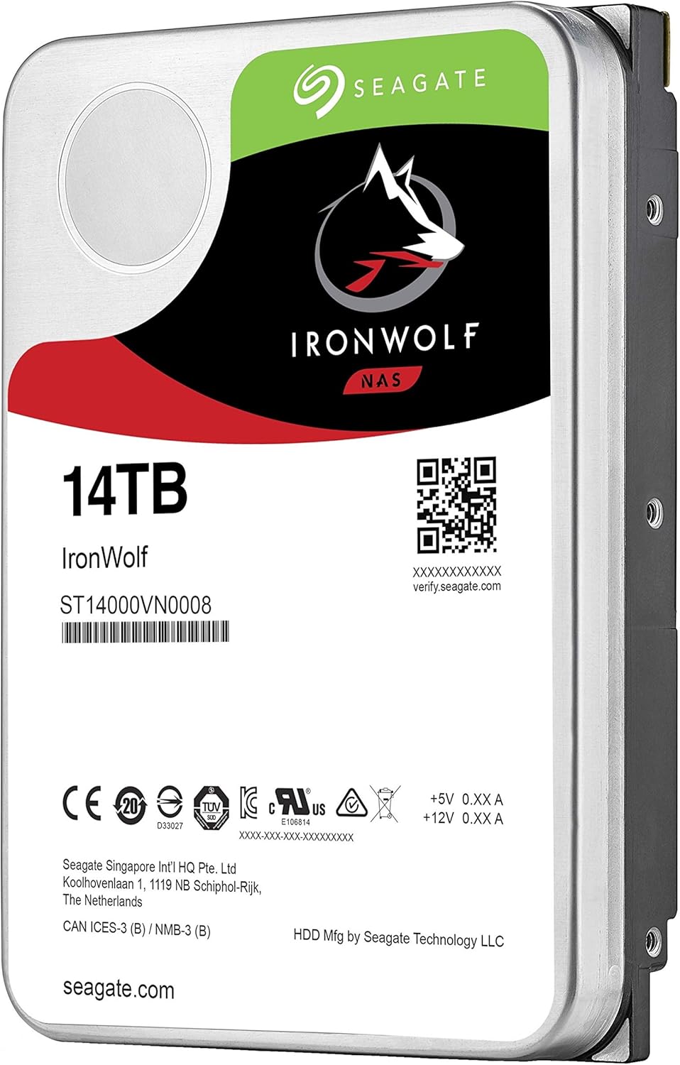 14TB 3.5 Inch SATA Internal Hard Drive D397