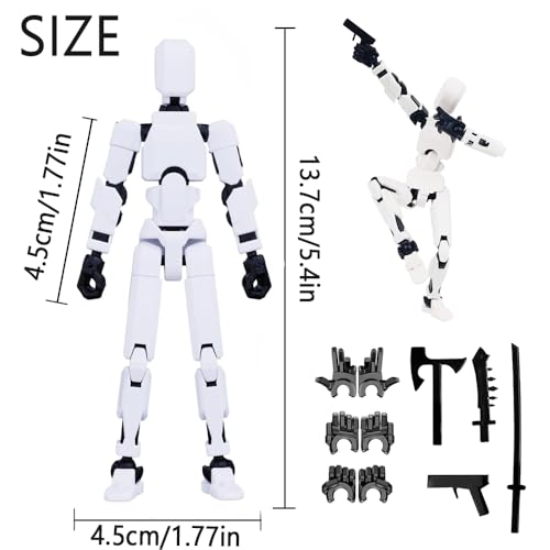 9 pcs 3D Printed Action Figure F32318
