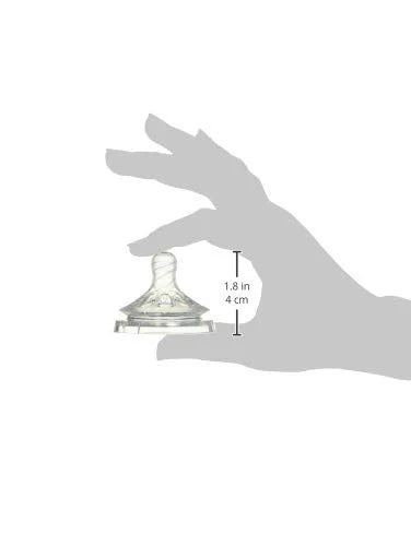 Slow Flow Baby Bottle Nipple 2pk F600029