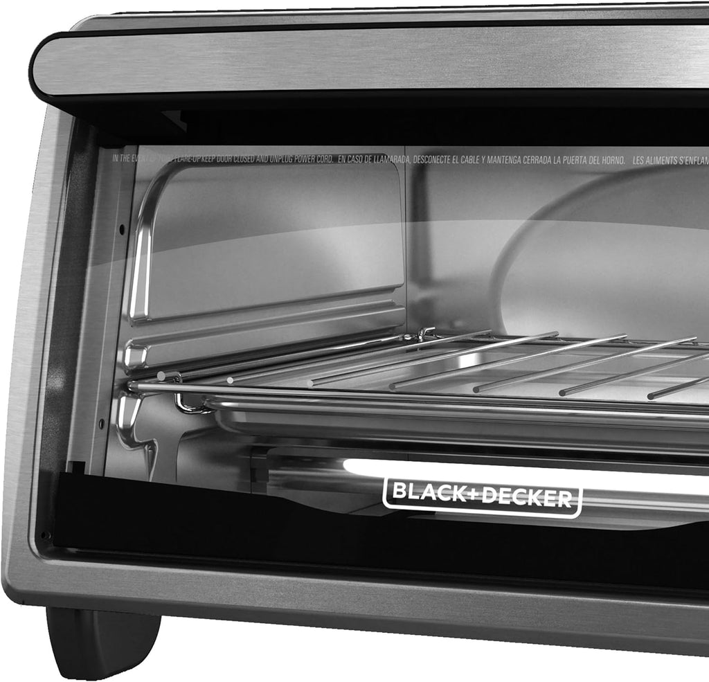 4-Slice Stainless Steel Toaster Oven L367