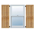 Rough Sawn Framed Board-n-Batten Shutters A6640