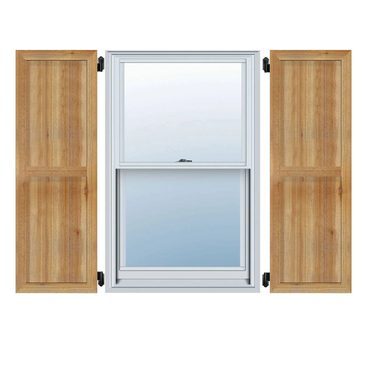 Rough Sawn Framed Board-n-Batten Shutters A6640