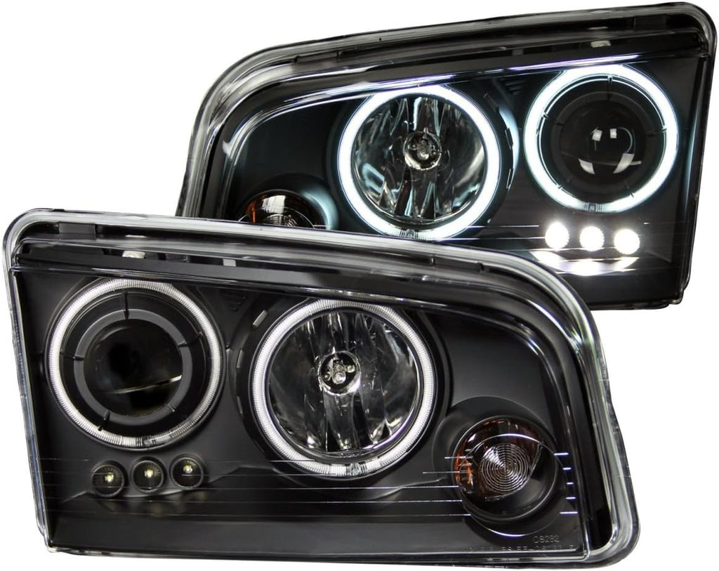 Projector Headlight Set with CCFL Halo E3080