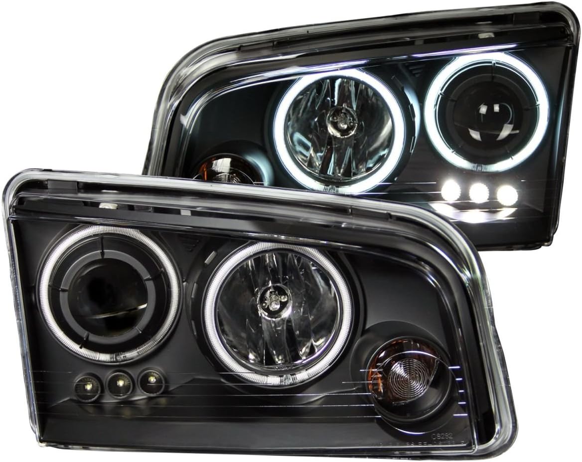 Projector Headlight Set with CCFL Halo E3080