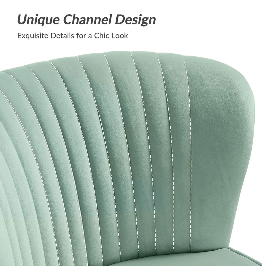 Velvet Sofa Loveseat Upholstered Tufted Back N7410