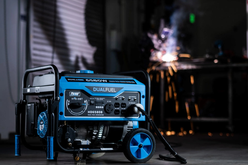 6580-Watt Dual Fuel Portable Generator T627394