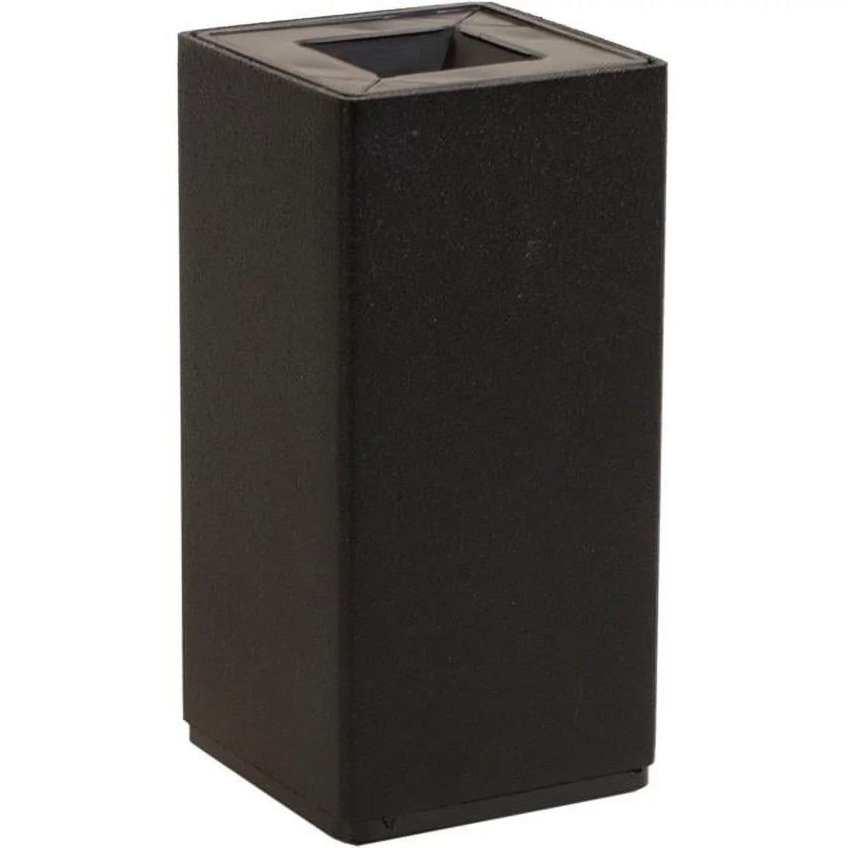 Adjustable Square Furniture Leg Matte Black 6 in. Pack of 4 W1365