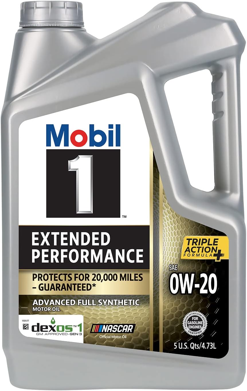 Full Synthetic Motor Oil 0W-20, 5 Quart (Pack of 2) M181
