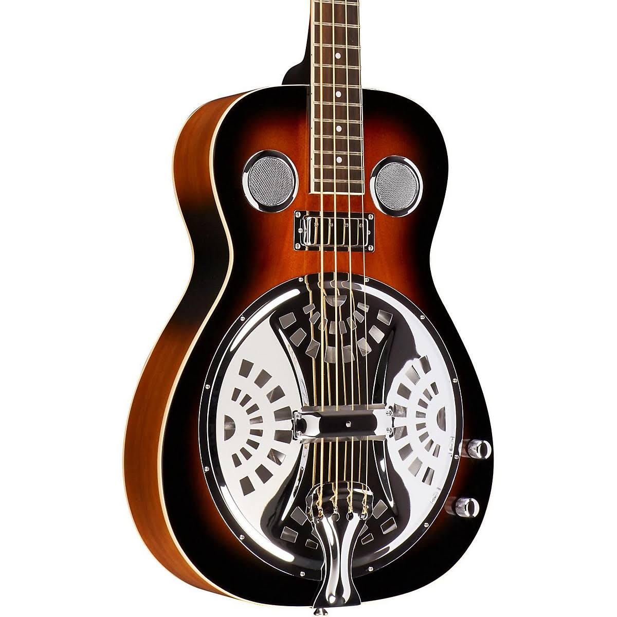 Tobacco Sunburst Resophonic Bass Guitar P914