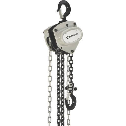 Manual Chain Hoist 2200-Lb. Capacity 20ft. Lift C9680