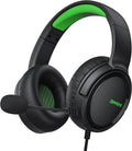Green Gaming Headset with Microphone O79556