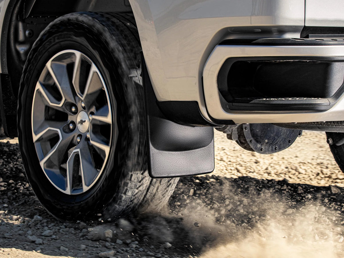 Black Rear Pair Splash Guard MudFlaps P24384