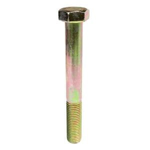 M8 x 35mm Hex Cap Screw Metric Class 10.9 Zinc Yellow Plated Steel (Quantity: 1000 pcs) M382604