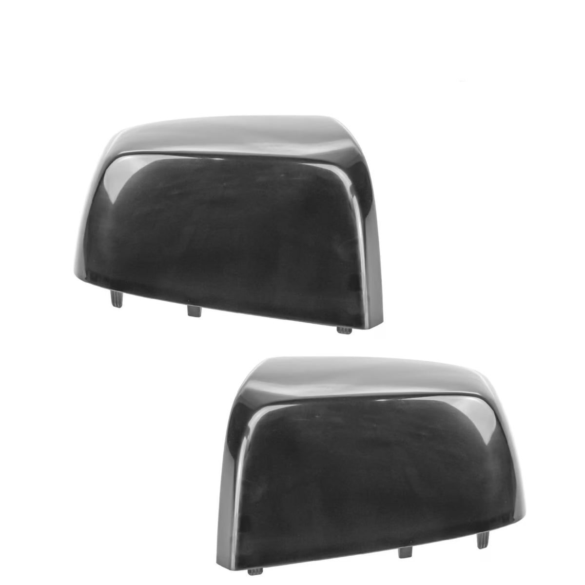 Black Paint to Match Mirror Cap Pair For Canyon Colorado Truck W4488
