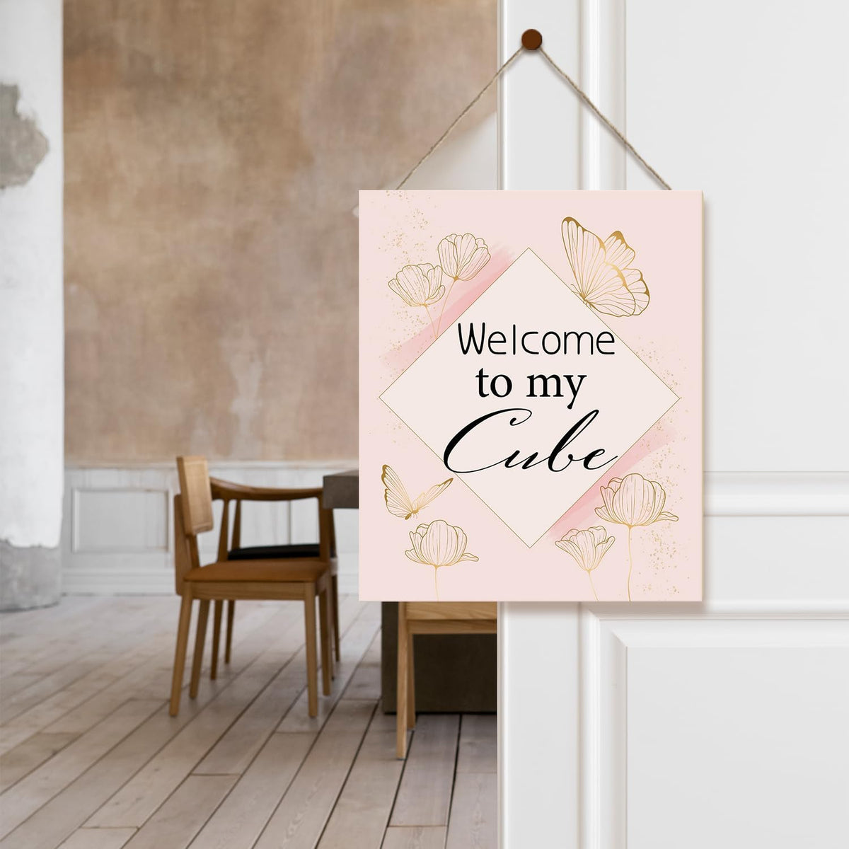 Wood Wall Sign K814447