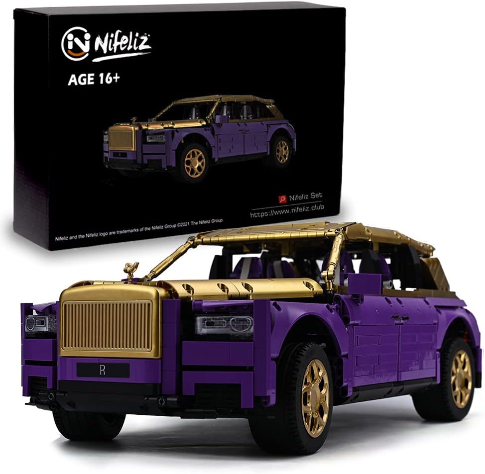 3,161 Pieces Sport Utility Car Building Kit P81077