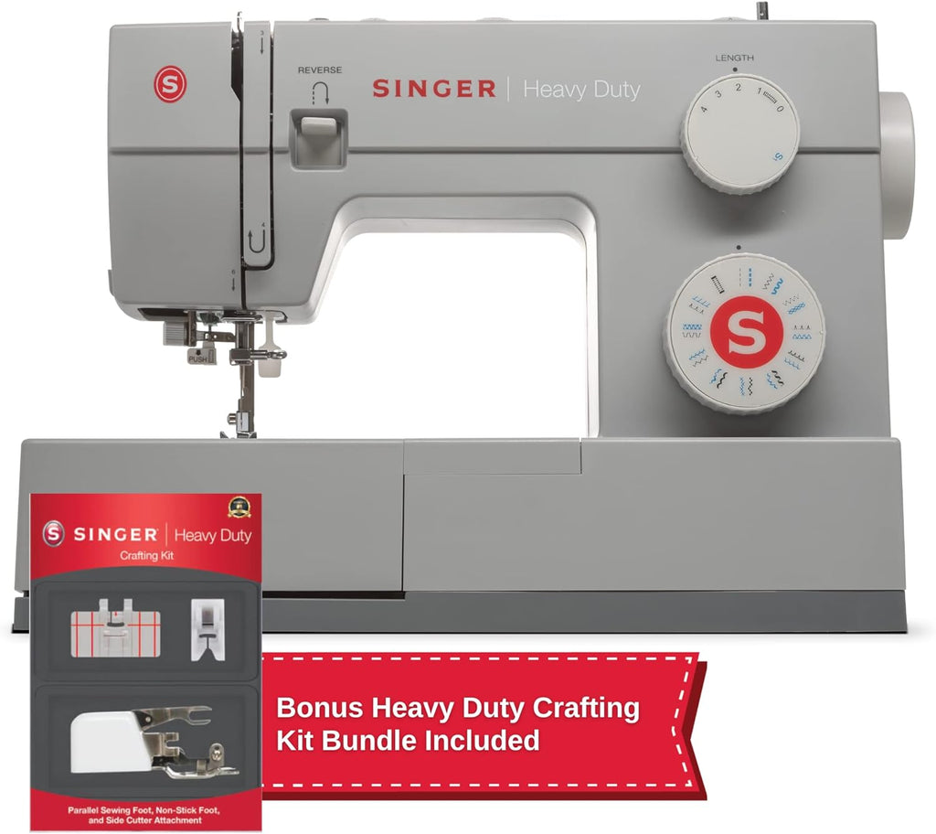 Heavy Duty Sewing Machine, Presser Foot Kit, Steam Iron T172