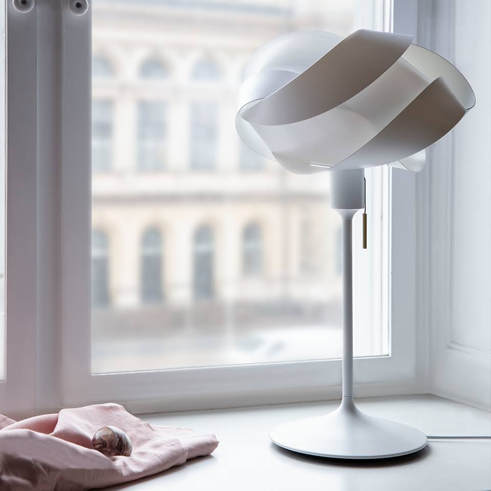 White Polycarbonate Lampshade P9207