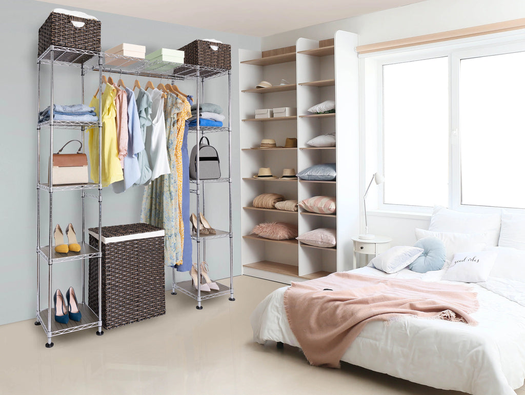 Steel Expandable Closet Organization System T49992