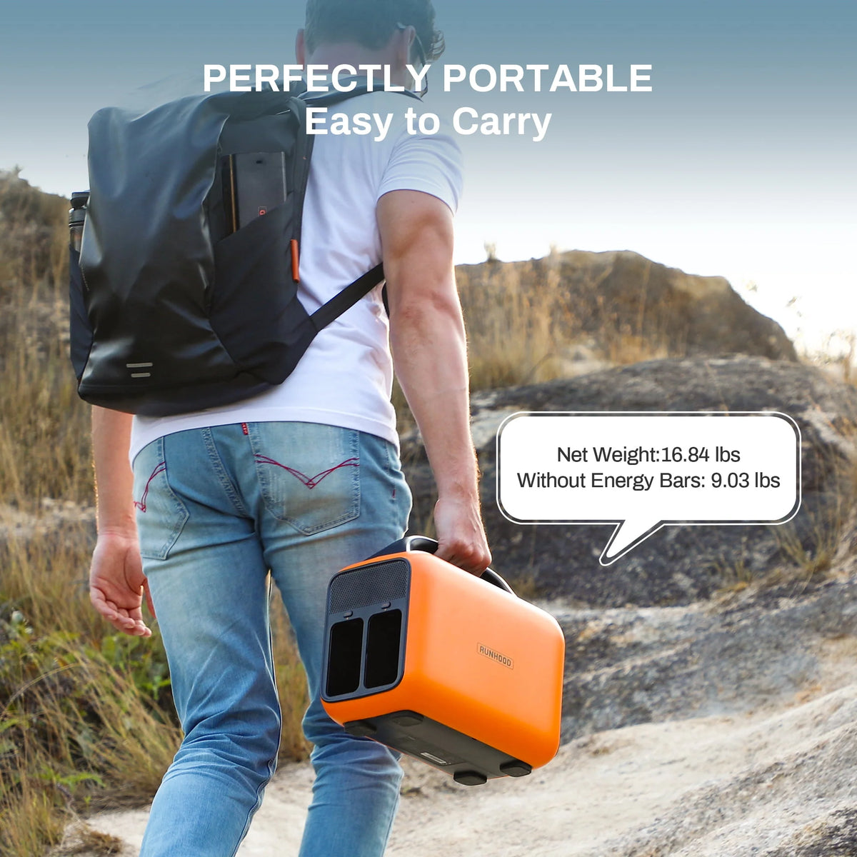 Portable Power Station 1296Wh Swappable Lithium Backup Batteries 600W AC Outlet Solar Generator F3719