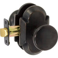 Tuscan Single Cylinder Keyed Entry Door Knob Set, Aged Bronze Y9893