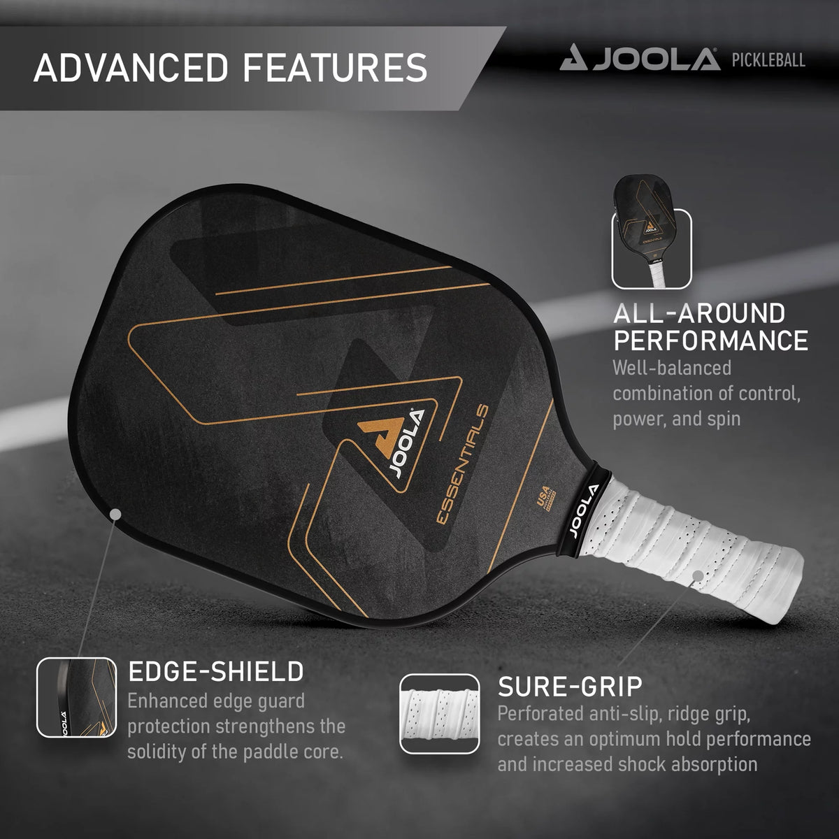 Fiberglass Pickleball Paddle O107238