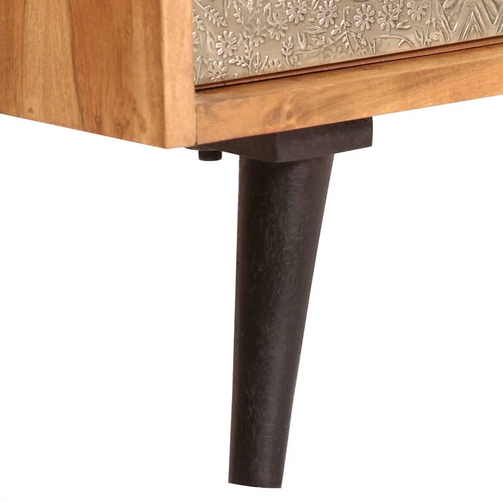 Wooden Cabinet with Doors and Shelf T9860